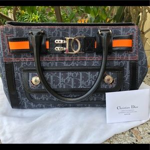 Christian Dior Blue Monogram Diorisimo Kelly